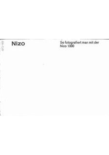 Nizo 1000 manual. Camera Instructions.